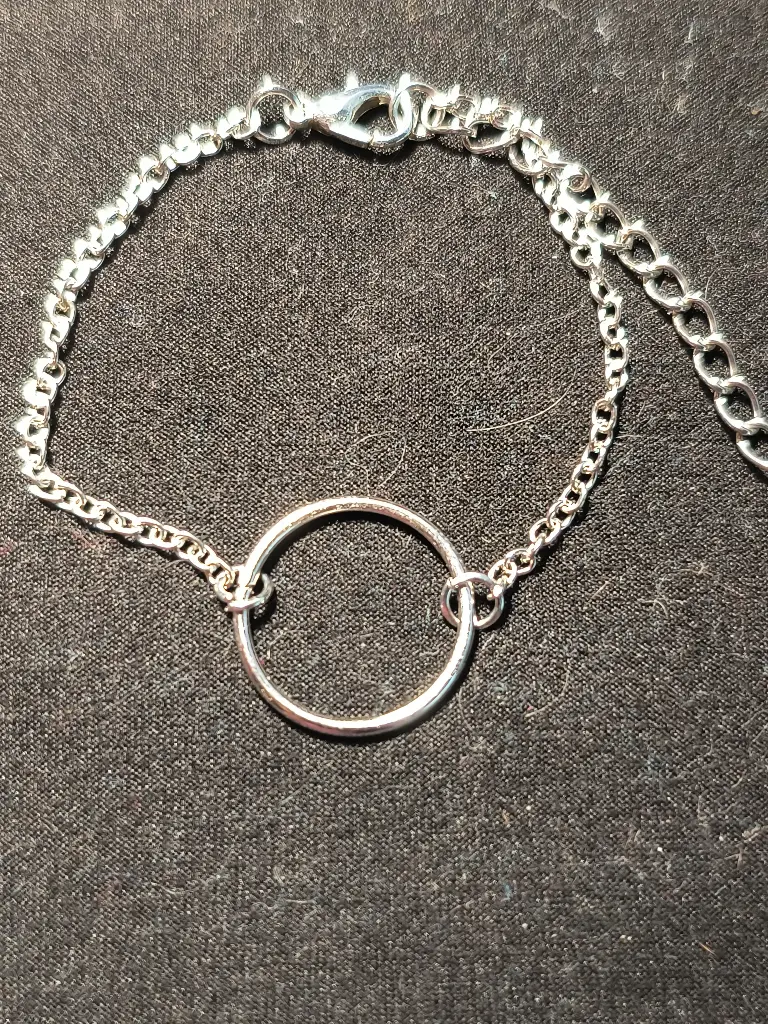 Silver Circle Bracelet