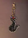 Double Sided Black Cat Suncatcher