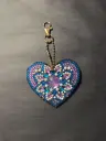 Double Sided Purple Heart Suncatcher