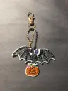 Double Sided Bat & Pumpkin Suncatcher