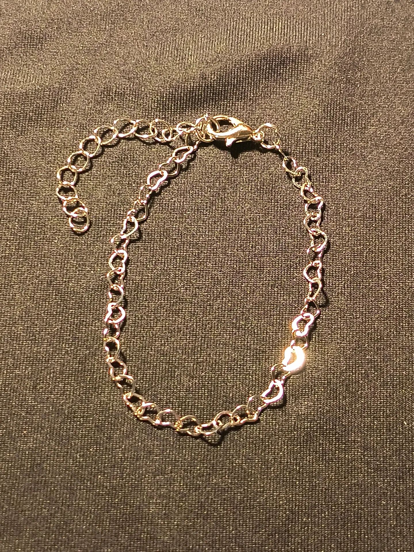 Heart Link Chain Bracelet
